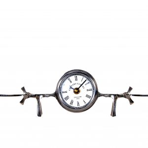 3" x 13.5" x 4.5" Aeroplane Table Clock