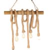 5" x 30" x 50" 6 bulbs Medusa  Pendant Lamp