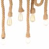 5" x 30" x 50" 6 bulbs Medusa  Pendant Lamp - Image 2