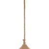 8.5" x 8.5" x 47" Rope  Pendant Lamp