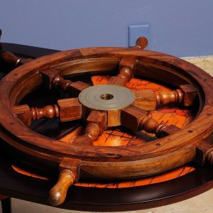 36" x 36" x 2" Ship Wheel