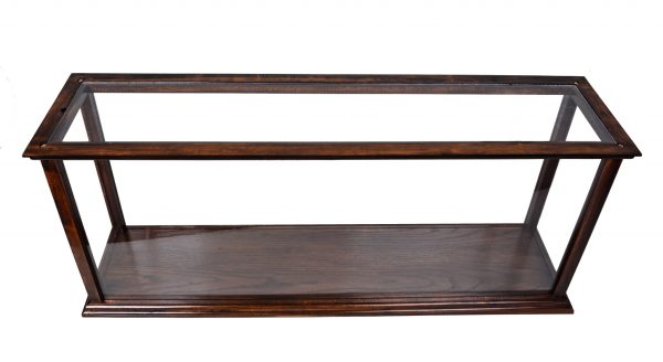 9.5" x 38.5" x 16" Display Case for Cruise Liner Midsize Classic Brown - Image 2