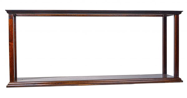 9.5" x 38.5" x 16" Display Case for Cruise Liner Midsize Classic Brown - Image 3