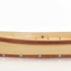 6.25" x 16.75" x 3.37"  Small Wooden Sushi Boat  Serving Tray