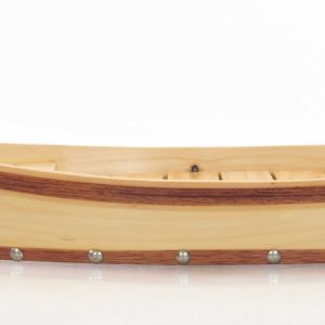 6.25" x 16.75" x 3.37"  Small Wooden Sushi Boat  Serving Tray