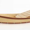 6.25" x 16.75" x 3.37"  Small Wooden Sushi Boat  Serving Tray - Image 3