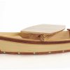 6.25" x 16.75" x 3.37"  Small Wooden Sushi Boat  Serving Tray - Image 4