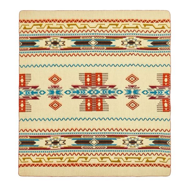 Ultra Soft Southwestern Arrow Handmade Woven Blanket - Image 3