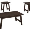 Cappuccino Table Set - 3Pcs Set