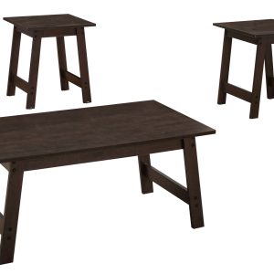 Cappuccino Table Set - 3Pcs Set