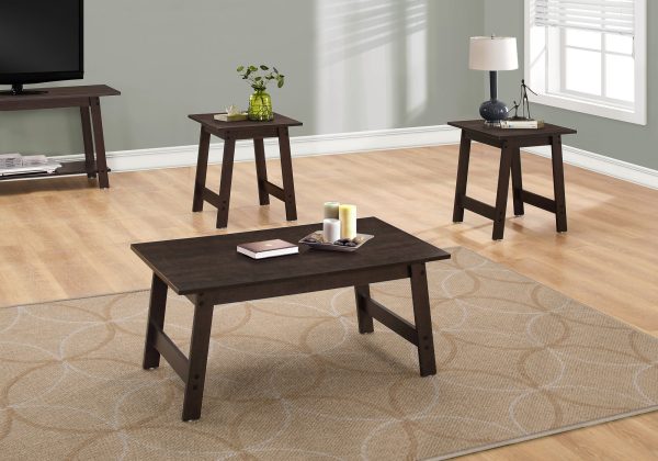 Cappuccino Table Set - 3Pcs Set - Image 3