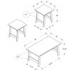 Cappuccino Table Set - 3Pcs Set - Image 5