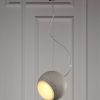 7 Round Silver Ceiling Pendant Lamp