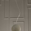 7 Round Silver Ceiling Pendant Lamp - Image 3