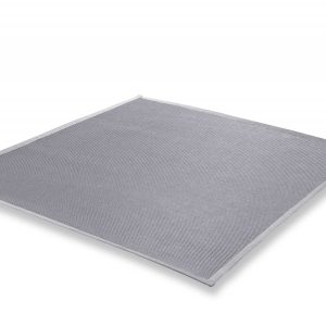 59 X 55 Light Gray Sunbrella Indoor Outdoor Small Rug