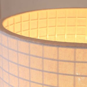 21" Brown Solid Wood Tripod Table Lamp With White Shade