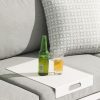 16.5 X 12 X 2.5 White Aluminum Aluminum Tray
