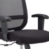 27" x 27" x 40.9" Black  Mesh   Fabric Chair - Image 5