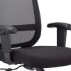 25" x 21.45" x 36" Black Mesh   Fabric Chair - Image 5