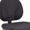 20" x 24" x 41" Black Fabric Chair - Image 5