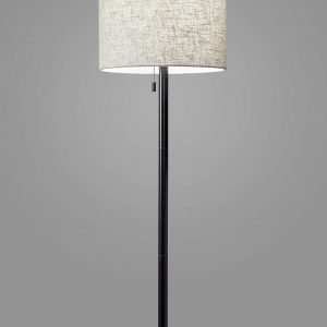 Floor Lamp Classic Silhouette Dark Bronze Metal