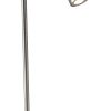 Ultra Sleek Brushed Steel Metal LED Desk Lamp - Image 3