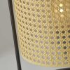 Tall Fashionable Cane Shade Table Lantern Lamp - Image 3