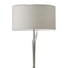Contemporary Brushed Steel Metal Table Lamp - Image 2