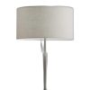Contemporary Brushed Steel Metal Table Lamp - Image 3