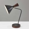 Black Metal Wireless Charging Desk Lamp - Image 3