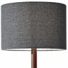Cozy Cabin Walnut Wood Finish Table Lamp - Image 4
