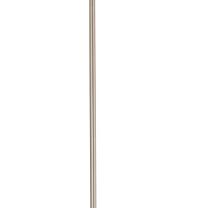 16" X 16" X 71" Brushed steel Metal 300W Torchiere