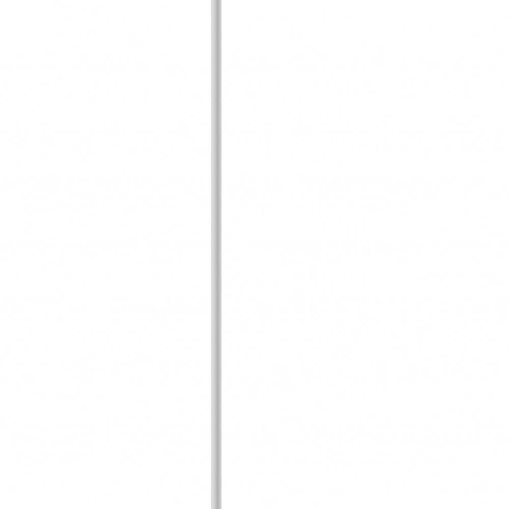 Heather Grey Fabric Shade Electric Drum Pendant - Image 5