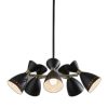 Cinco Diabolo Adjustable Black Metal Pendant - Image 4