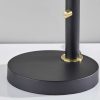 Brass Cinch Black Metal Adjustable Desk Lamp - Image 3