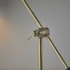 Brass Cinch Black Metal Adjustable Desk Lamp - Image 4