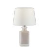 Light Purple Rectangular Bottle Glass Table Lamp - Image 4