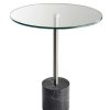 Brushed Steel End Table - Image 3
