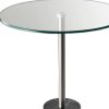 Brushed Steel End Table - Image 4