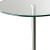 Brushed Steel End Table - Image 5