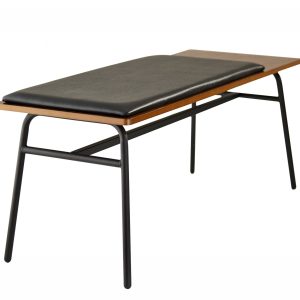 39" X 15.75" X 16.5" Walnut  Bench
