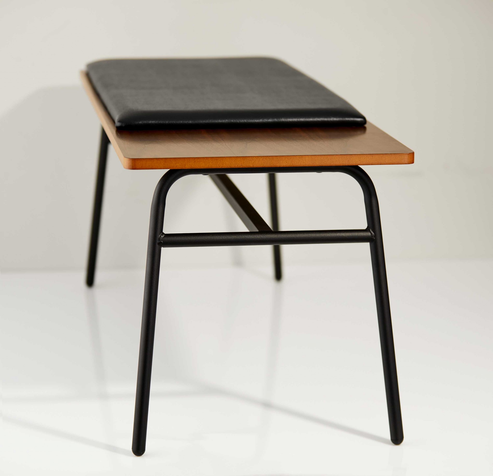 39" X 15.75" X 16.5" Walnut Bench - Image 2