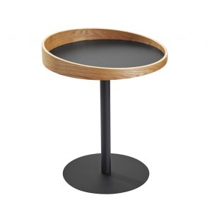 Black Mod Wood End or Side Table