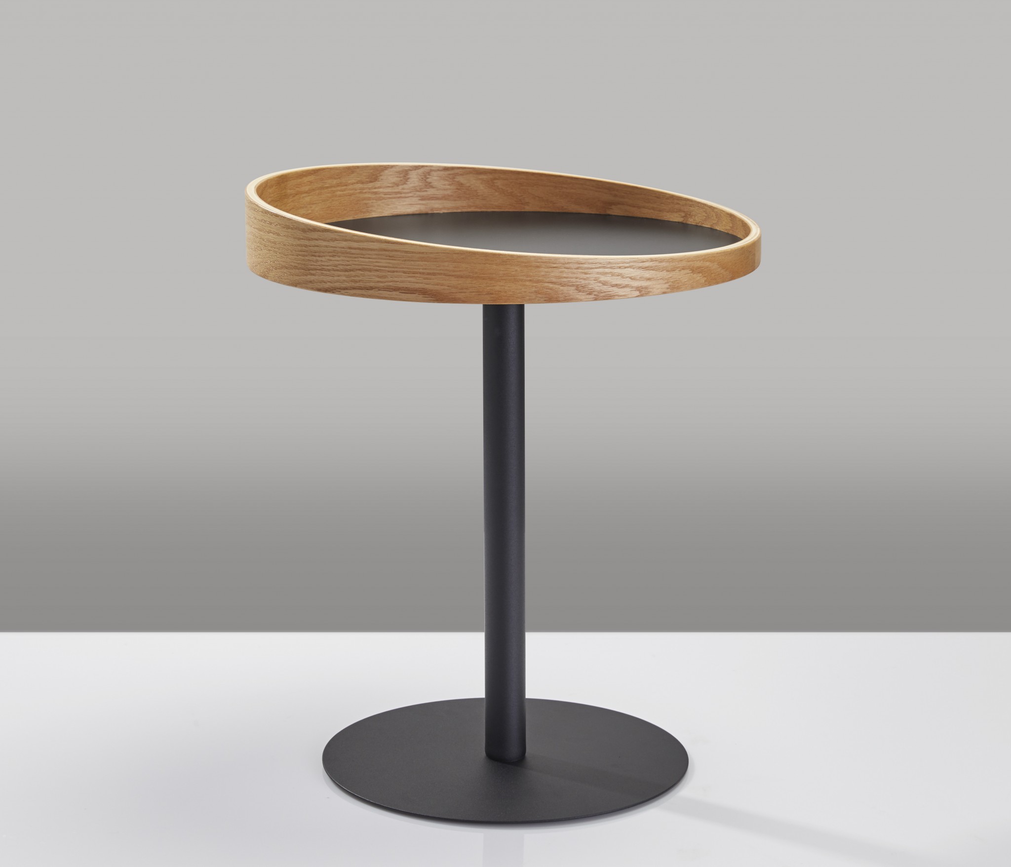 Black Mod Wood End or Side Table - Image 2