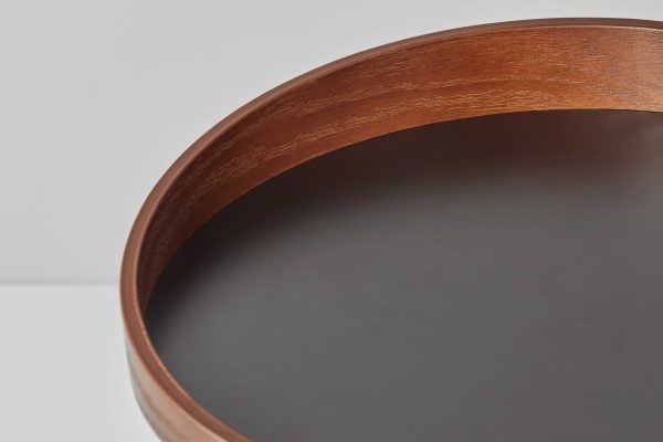 18" X 18" X 20-21.5" Black  End Table - Image 3