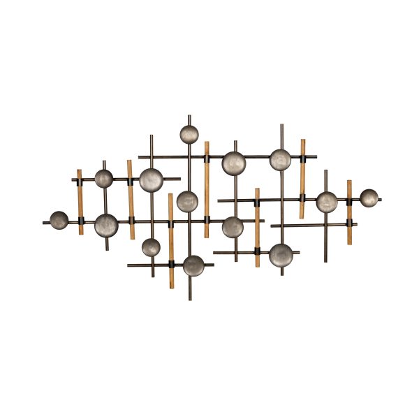 Geo Circles and Lines Large Wall Art - Image 3