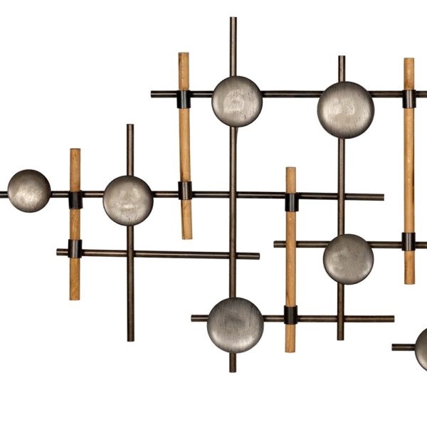 Geo Circles and Lines Large Wall Art - Image 4