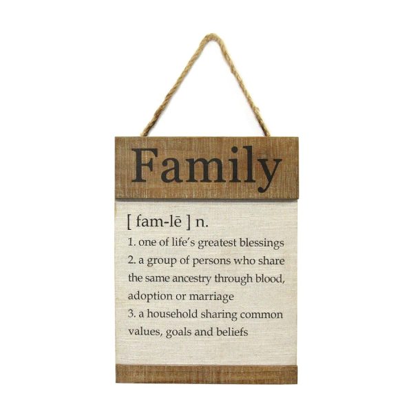 Family Definition Wall Decor