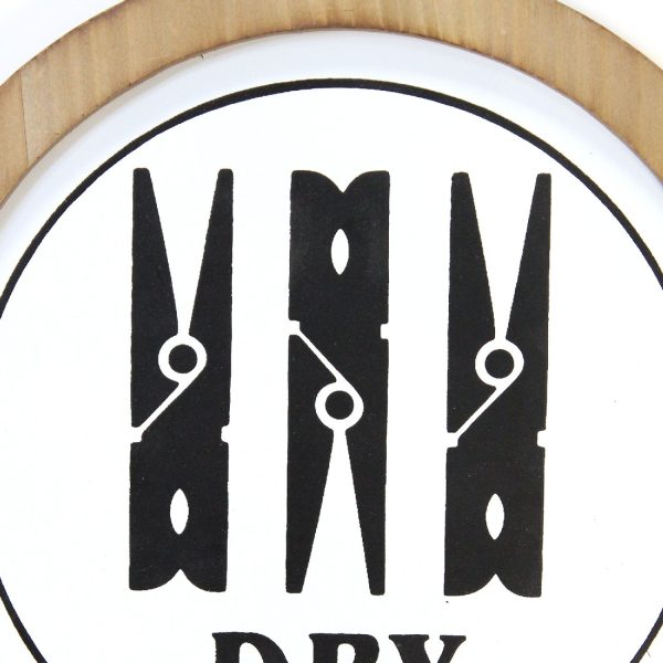 Wash Dry Press Wood Framed Wall Art - Image 3