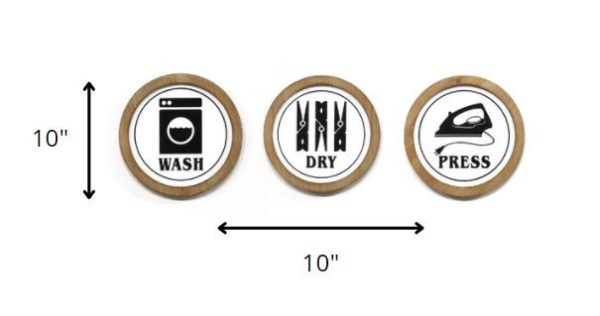 Wash Dry Press Wood Framed Wall Art - Image 4
